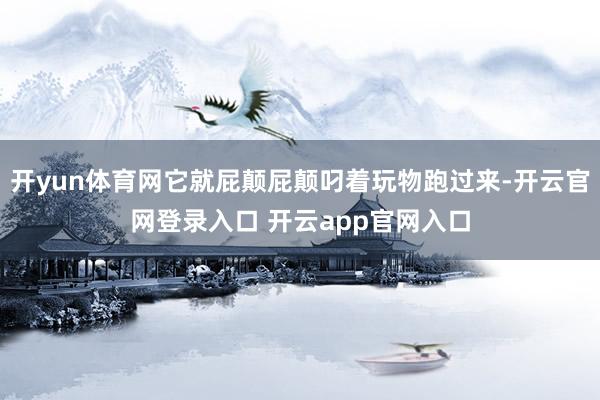 开yun体育网它就屁颠屁颠叼着玩物跑过来-开云官网登录入口 开云app官网入口